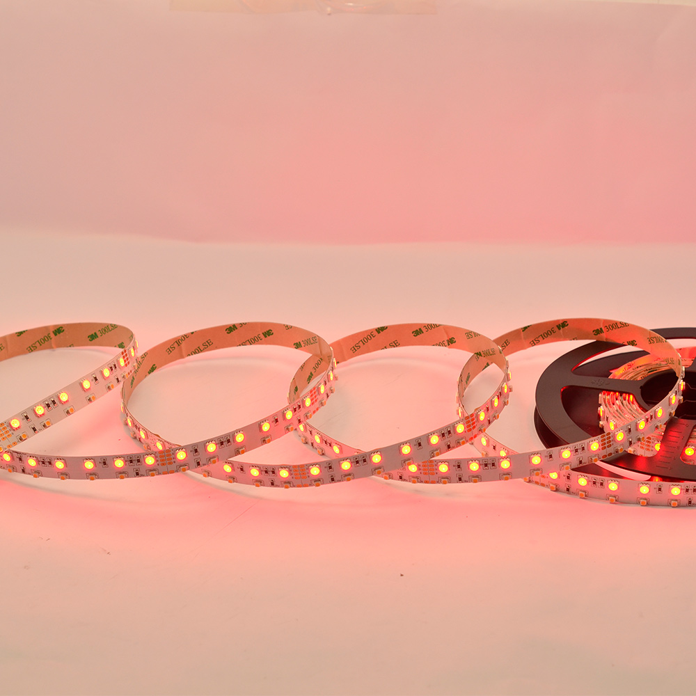 24V 120LEDs/m High Density Dual Row RGB+W LED Strip Lights 24V 120LEDs/m High Density Dual Row RGB+W LED Strip Lights